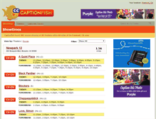 Tablet Screenshot of captionfish.com